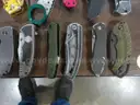 Lot of (110) Single Blade Knives.