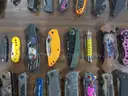 Lot of (110) Single Blade Knives.