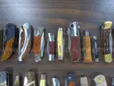 Lot of (120) Wood Knives.