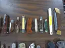 Lot of (120) Wood Knives.