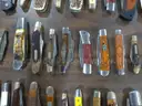 Lot of (120) Wood Knives.
