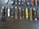 Lot of (120) Wood Knives.