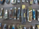 Lot of (120) Wood Knives.