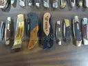 Lot of (120) Wood Knives.