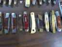 Lot of (120) Wood Knives.
