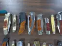 Lot of (120) Wood Knives.