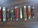 Lot of (85) Wood Knives.