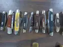 Lot of (85) Wood Knives.