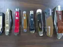 Lot of (85) Wood Knives.