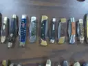 Lot of (85) Wood Knives.