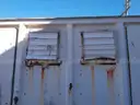 Lot of (1) Three-Door Storage Container.
