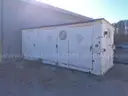 Lot of (1) Three-Door Storage Container.