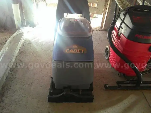 Lot of (1) Wet/Dry Vac and (1) Windsor Cadet Carpet Extractor.