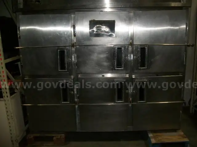 Lot of (1) Delfield Commercial 6 Door Cooler.