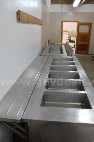 Lot of (2) Shelley Steel Food Warming Tables.