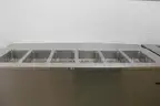 Lot of (2) Shelley Steel Food Warming Tables.