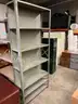 Lot of (3) Metal Shelving Units