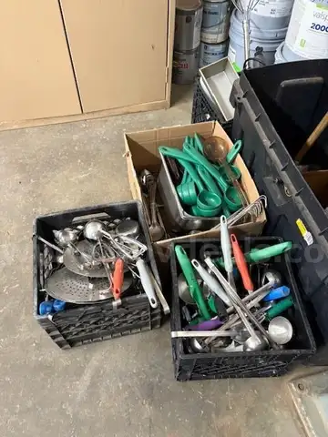 Lot of Various Cooking Utensils.