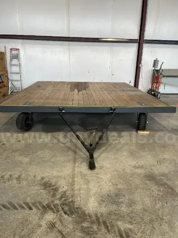 Lot of One Rolling Platform, 151&#x22;Wide x 174&#x22;Long.