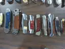 Lot of (118) Wood Knives.