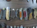 Lot of (118) Wood Knives.
