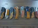Lot of (118) Wood Knives.