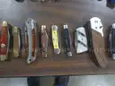 Lot of (118) Wood Knives.