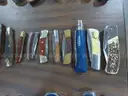 Lot of (118) Wood Knives.