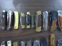 Lot of (118) Wood Knives.