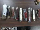 Lot of (118) Wood Knives.