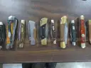 Lot of (118) Wood Knives.