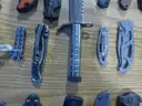 Lot of (100) Single Blade Knives.