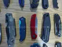 Lot of (100) Single Blade Knives.