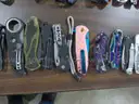 Lot of approx. (121) Single Blade Knives.