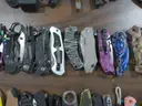 Lot of approx. (121) Single Blade Knives.