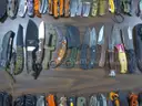 Lot of approx. (121) Single Blade Knives.