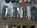 Lot of approx. (121) Single Blade Knives.