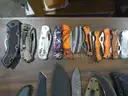 Lot of approx. (121) Single Blade Knives.
