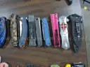 Lot of approx. (121) Single Blade Knives.