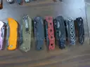 Lot of approx. (122) Single Blade Knives.