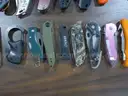 Lot of approx. (122) Single Blade Knives.