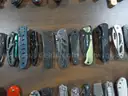 Lot of approx. (122) Single Blade Knives.