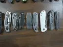 Lot of approx. (122) Single Blade Knives.