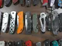Lot of approx. (122) Single Blade Knives.