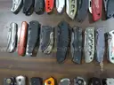Lot of approx. (122) Single Blade Knives.