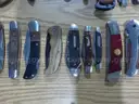 Lot of approx. (105) Wood Handled Knives.