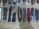 Lot of approx. (105) Wood Handled Knives.