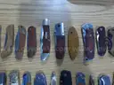 Lot of approx. (105) Wood Handled Knives.