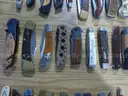 Lot of approx. (105) Wood Handled Knives.