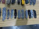 Lot of approx. (102) Single Blade Knives.
